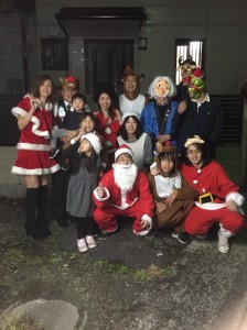 六ツ川にサンタクロース参上